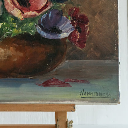 Anemone Oil Painting