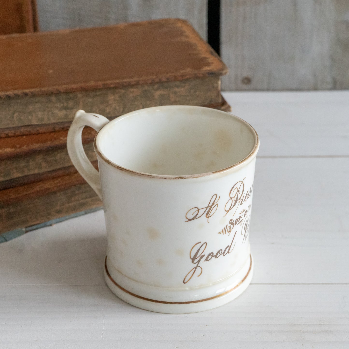 Antique 'A Present for a Good Boy' Mug