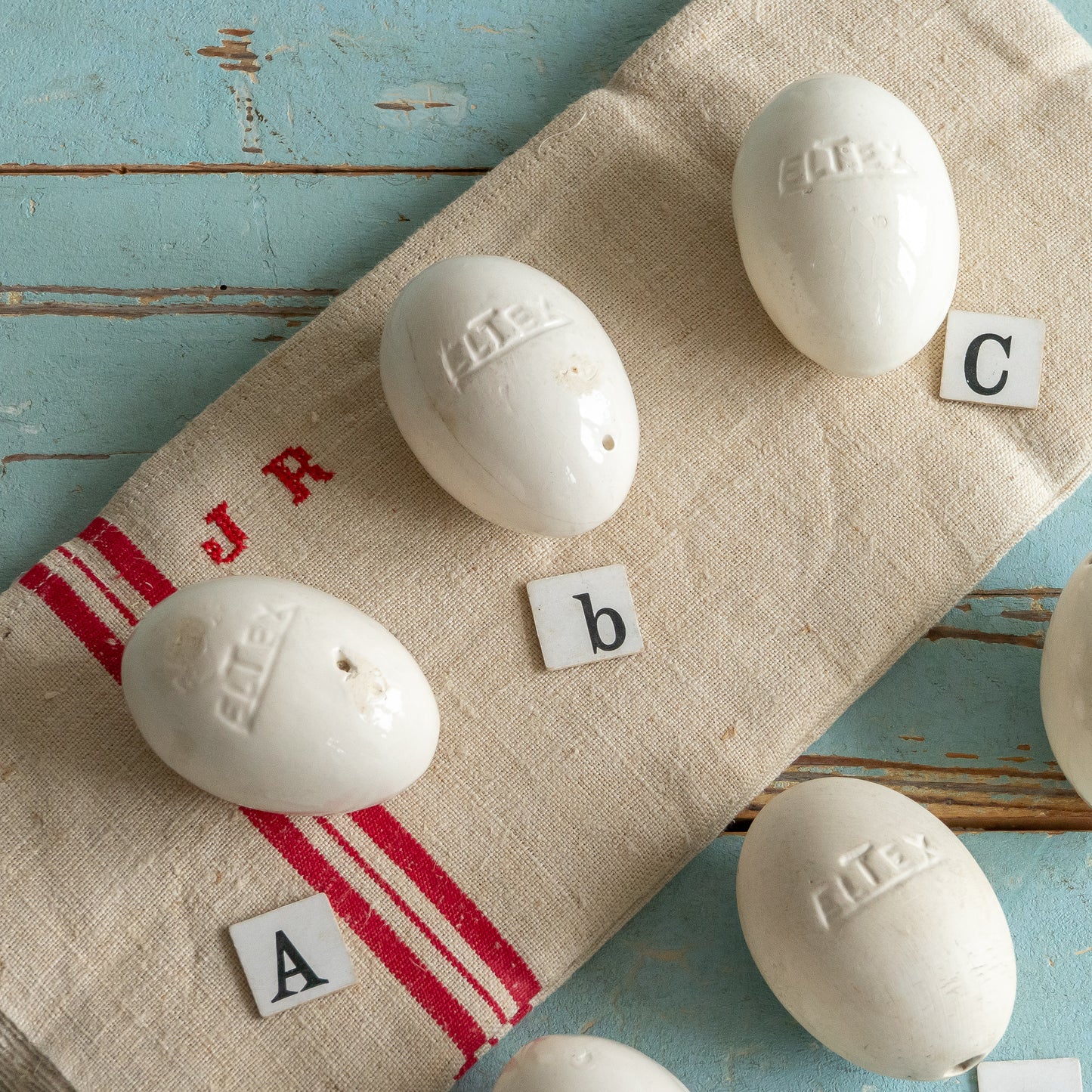 Antique ELTEX Broody Egg