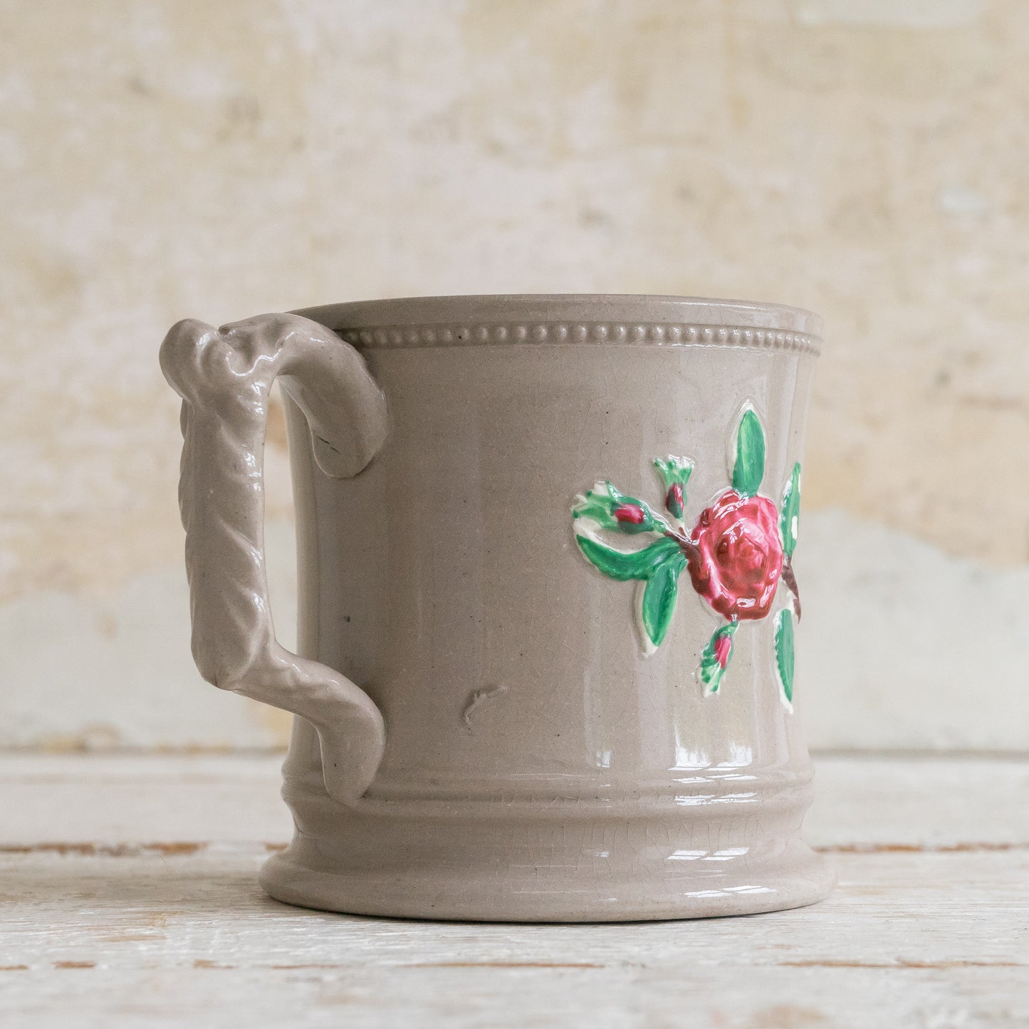 Antique Floral Mug