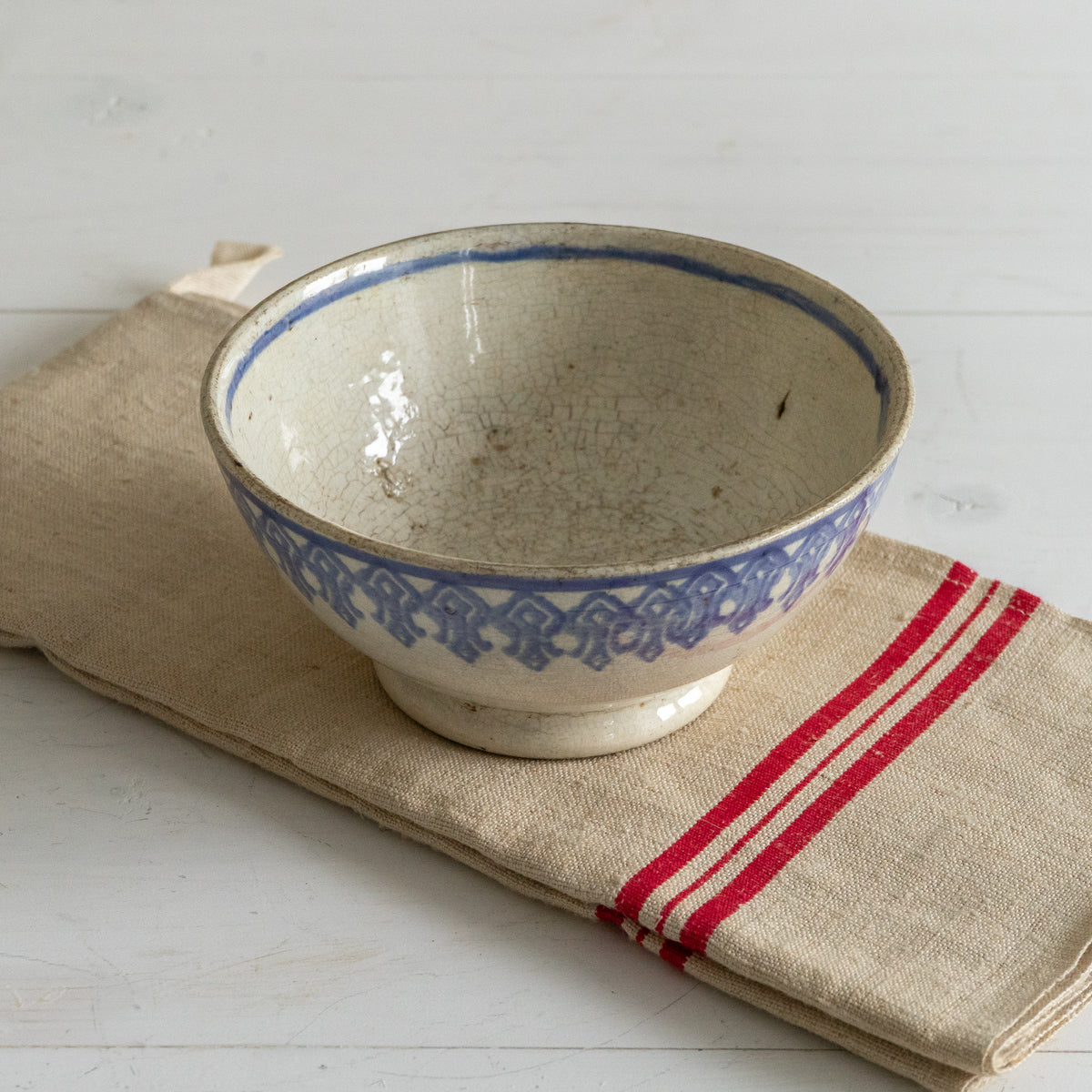 Antique Spongeware Bowl