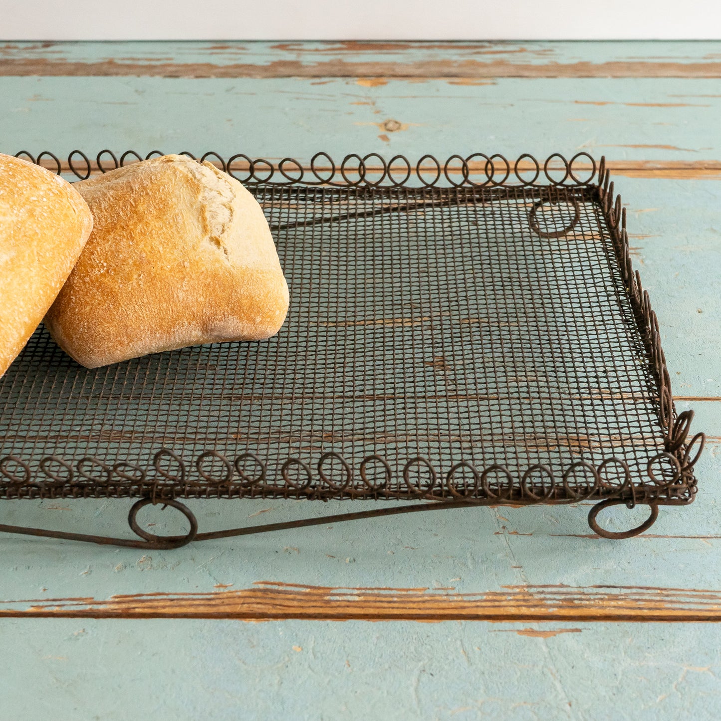 Antique Wirework Cooling Tray Rack