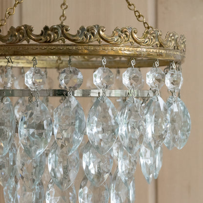 Beautiful Three Tier Crystal Chandalier