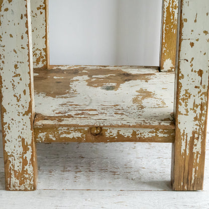 Chunky Original Painted Side Table