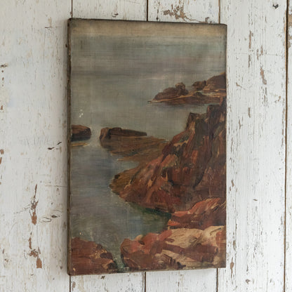 Coastal Oil Painting