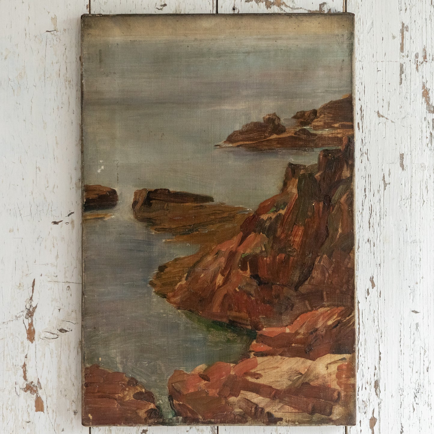 Coastal Oil Painting