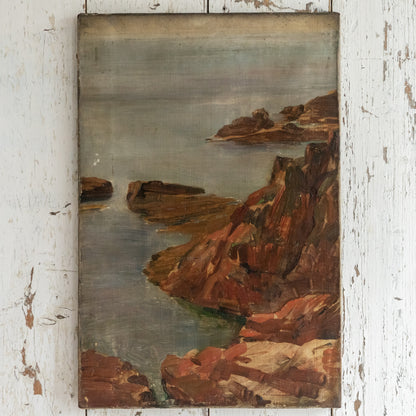 Coastal Oil Painting