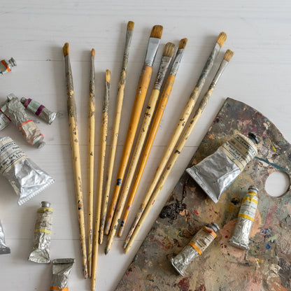 Collection of Paint Brushes