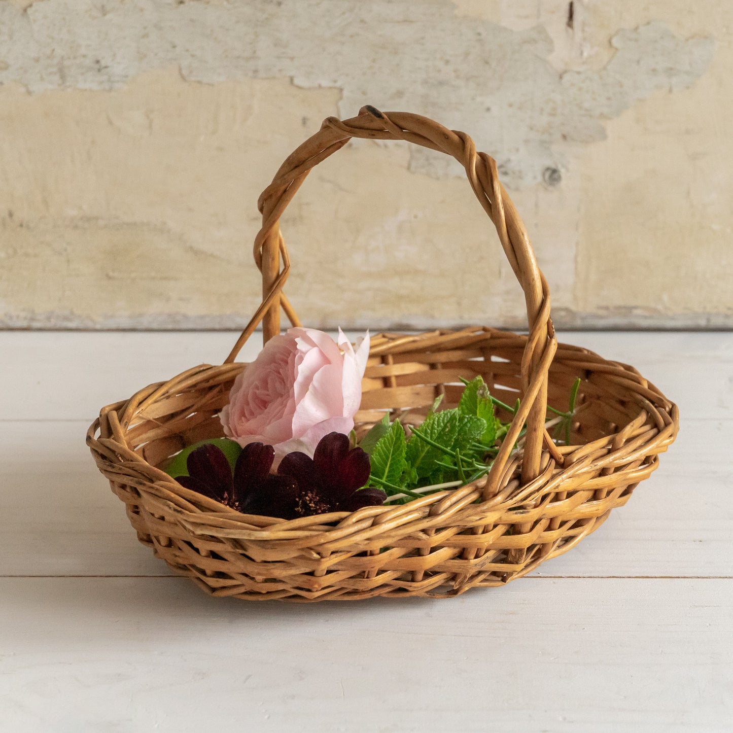 Cute Little Rustic Wicker Basket