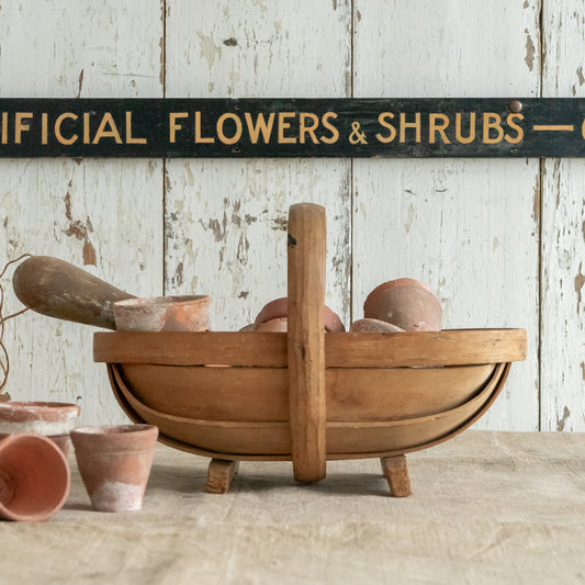 Cute Miniature Garden Trug