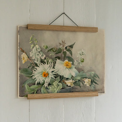 Daisy and Foxglove Watercolour Painting