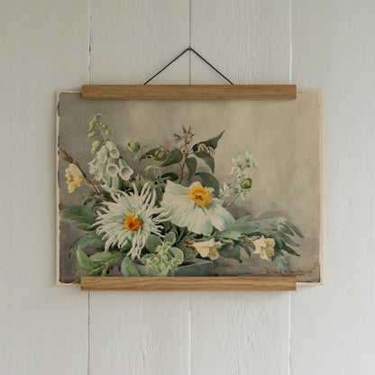 Daisy and Foxglove Watercolour Painting