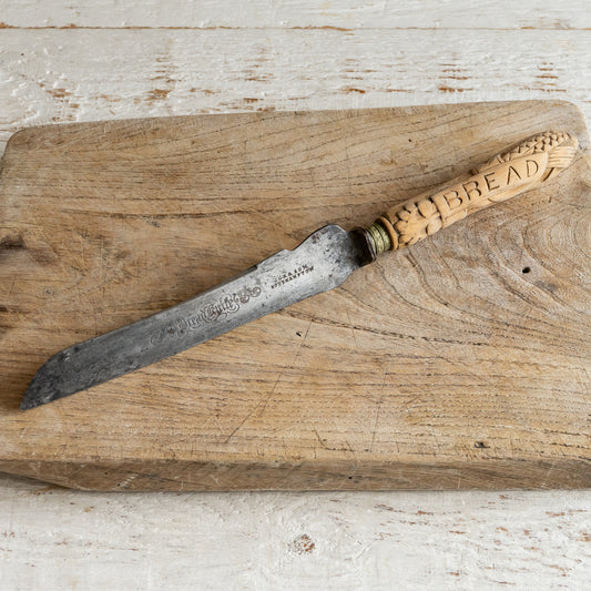 Decorative Carved Bread Knife