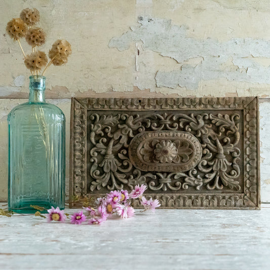 Decorative Carved Wooden Panel