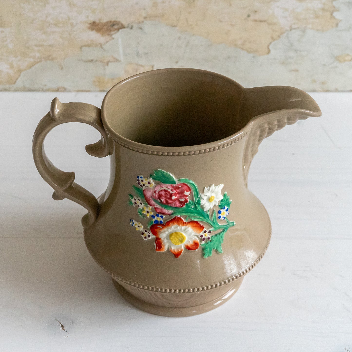 Decorative Floral Jug