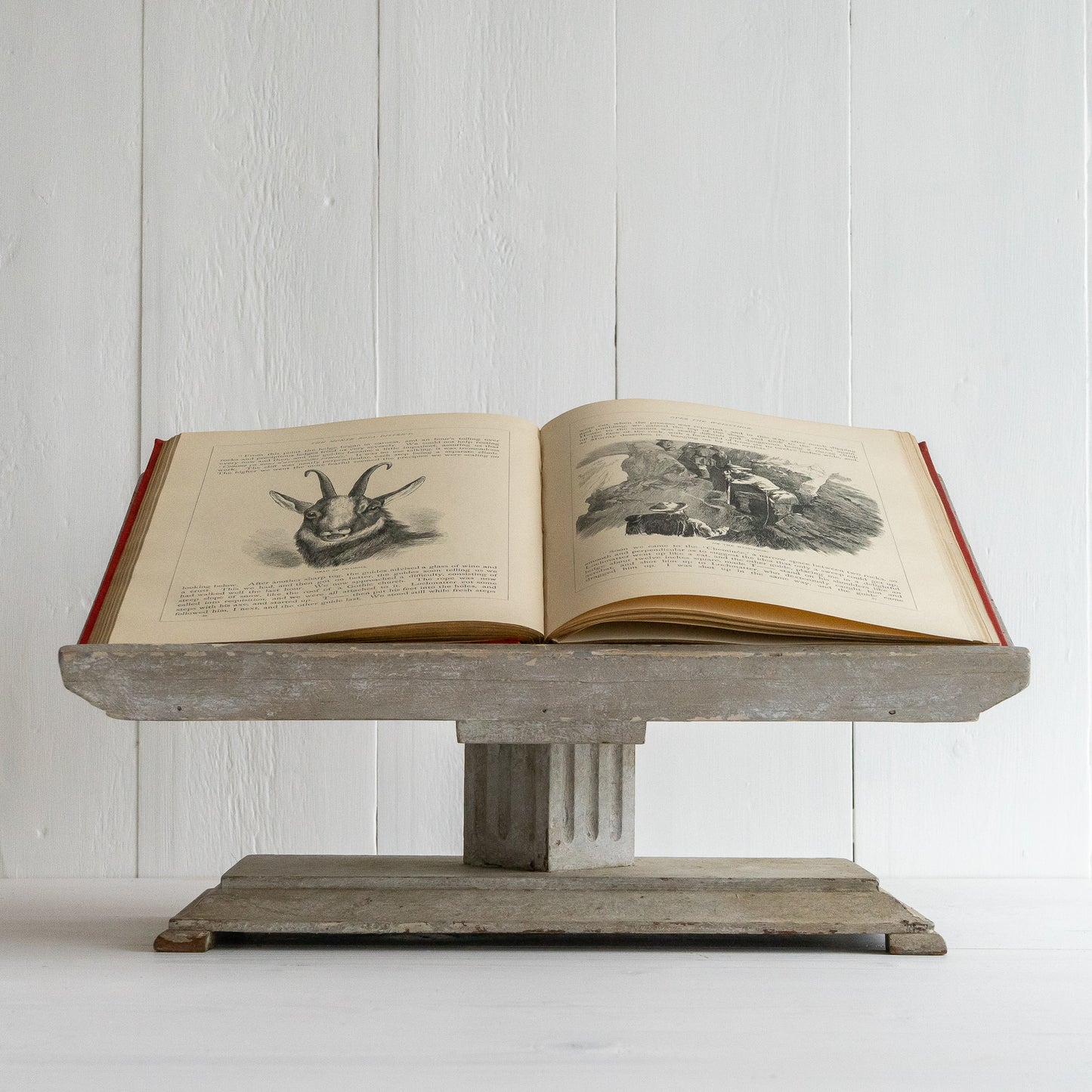 Decorative Painted Lectern