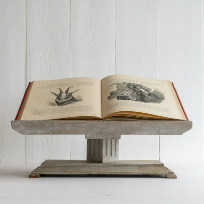 Decorative Painted Lectern
