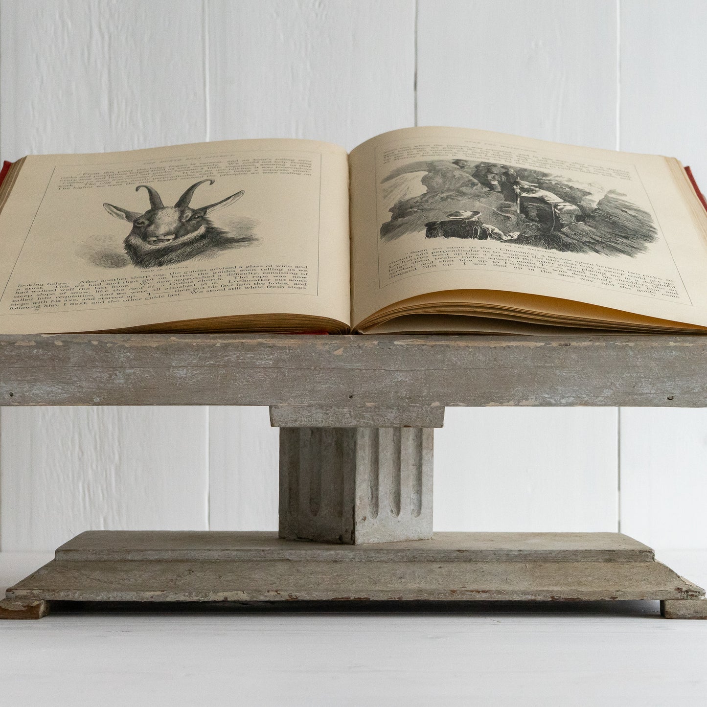 Decorative Painted Lectern
