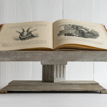 Decorative Painted Lectern