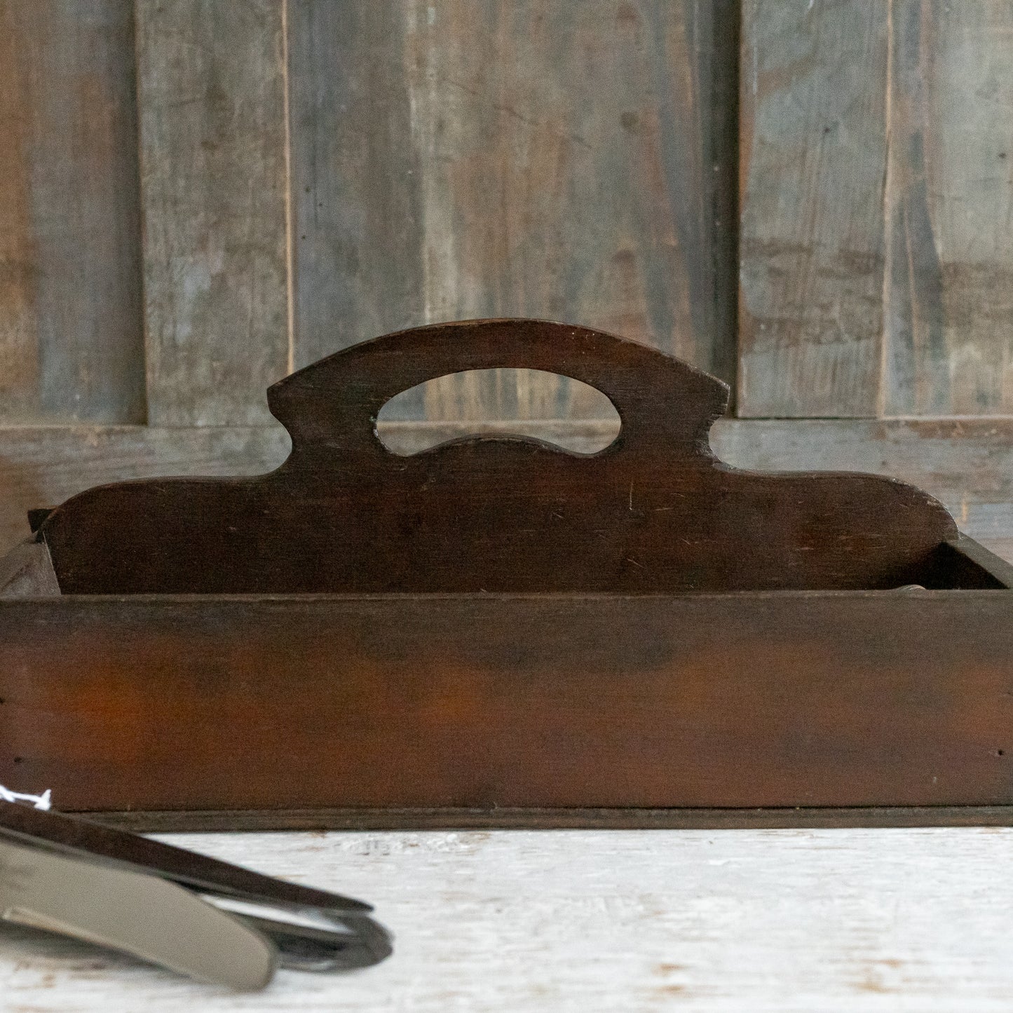 Decorative Wooden Cutlery Tray