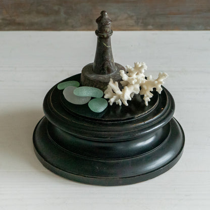Ebonised Wooden Trophy Stand