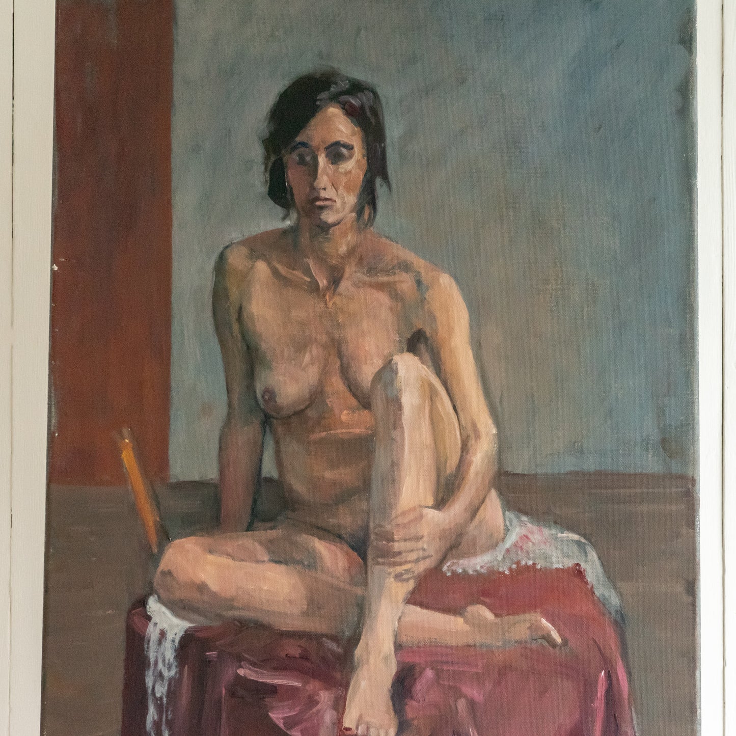 Fabulous Oil Painting of a Female Nude