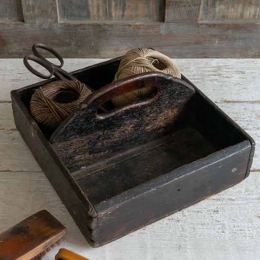 Fabulous Rustic Cutlery Tray Caddy