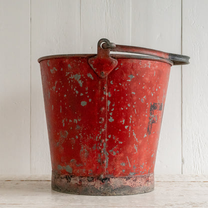 Fabulous Vintage FIRE Bucket