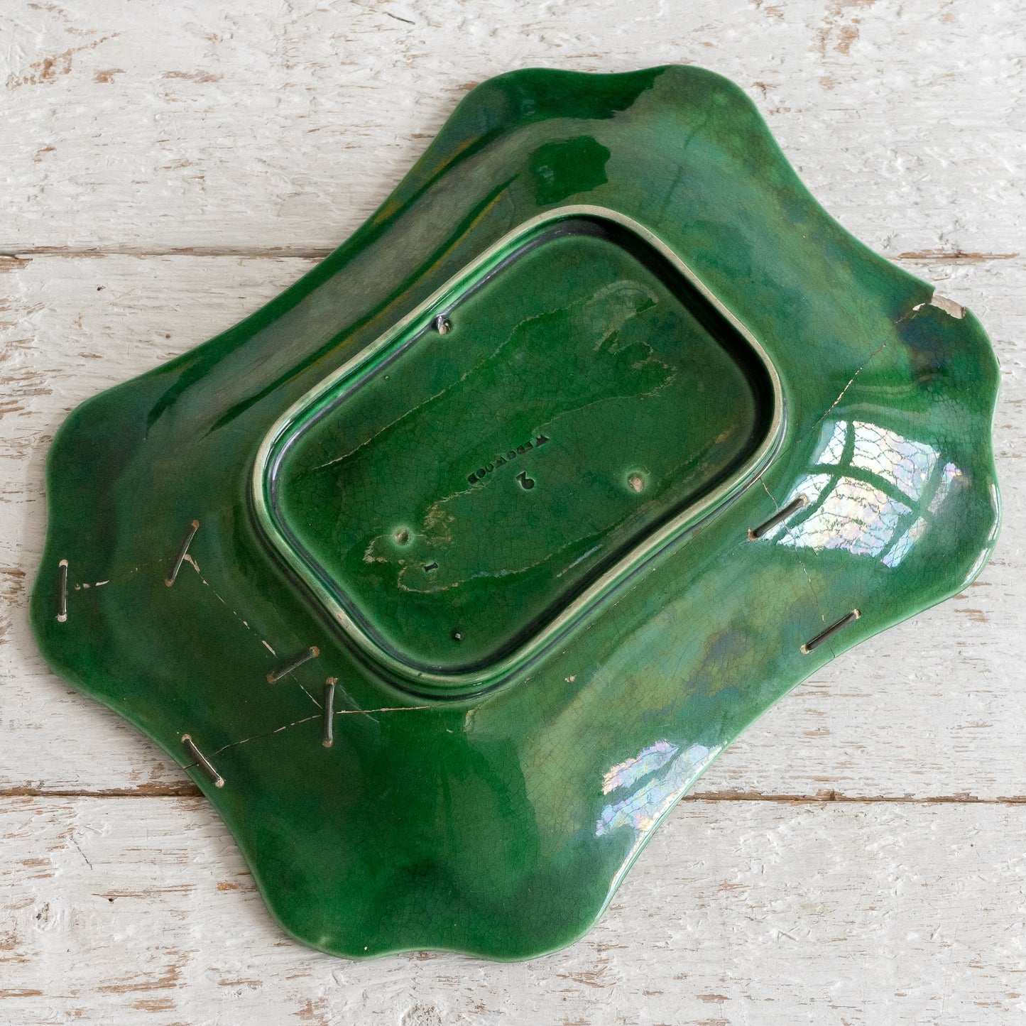 Foxglove Flower and Leaf Dish