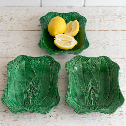 Foxglove Flower and Leaf Dish