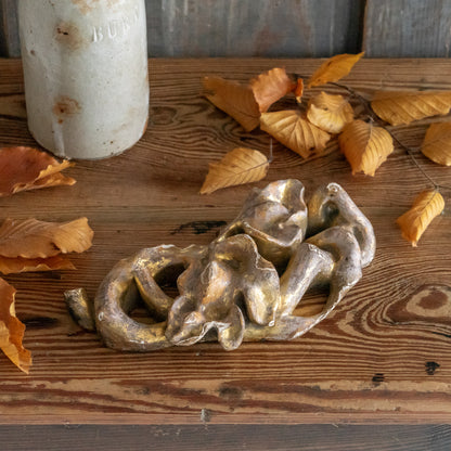 Gilded Wooden Fragment