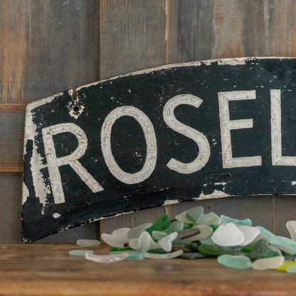 Hand Painted Metal Sign