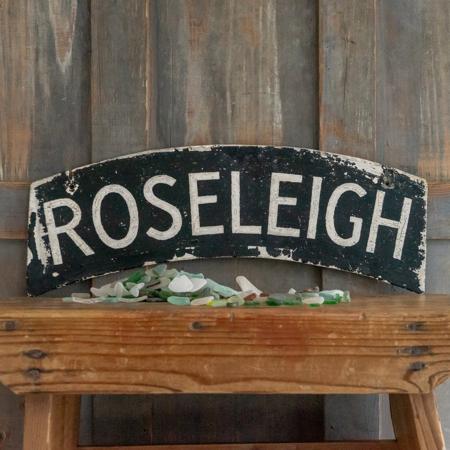 Hand Painted Metal Sign