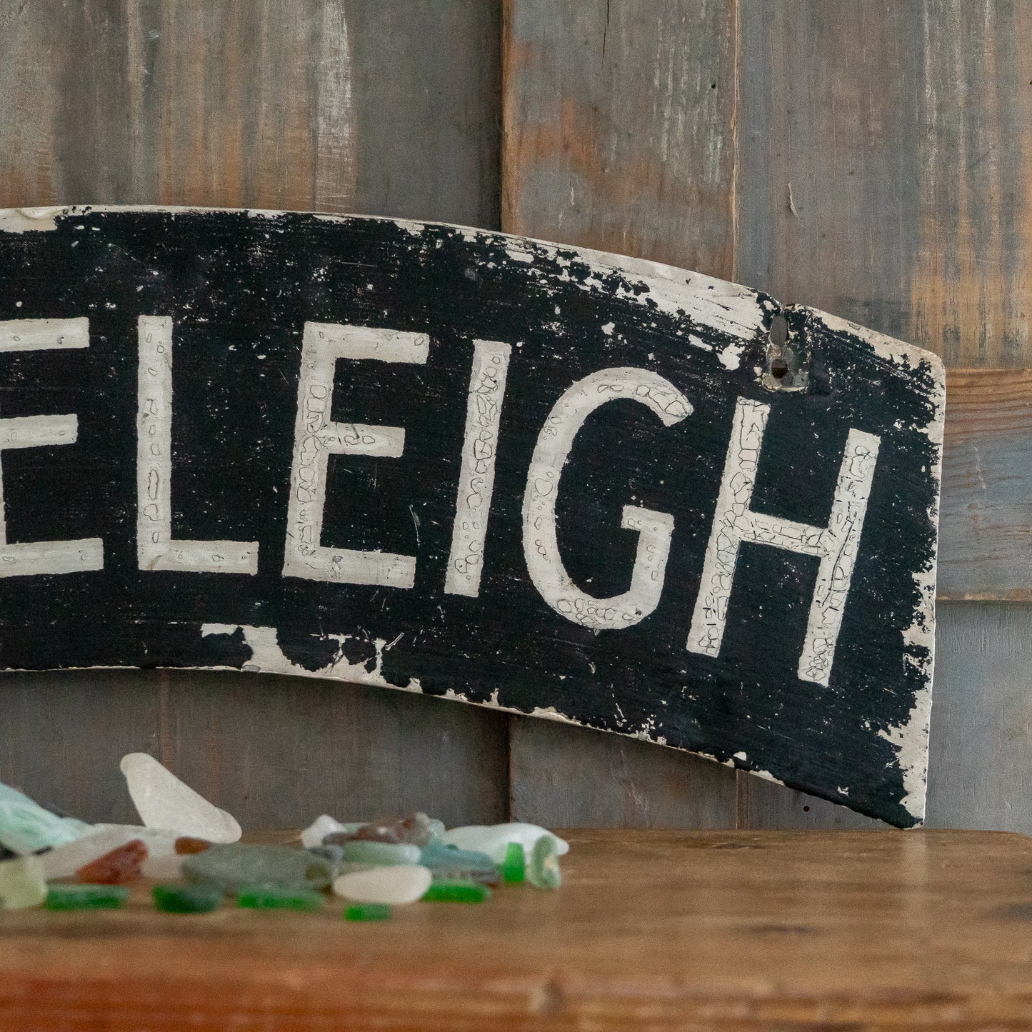 Hand Painted Metal Sign