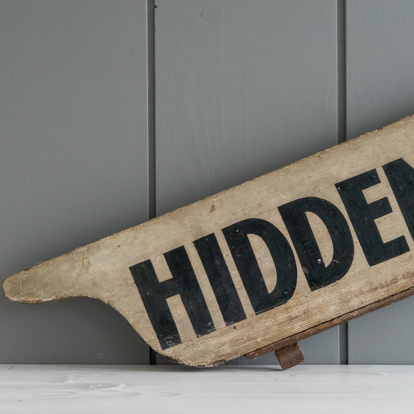 Hand Painted Wooden Sign