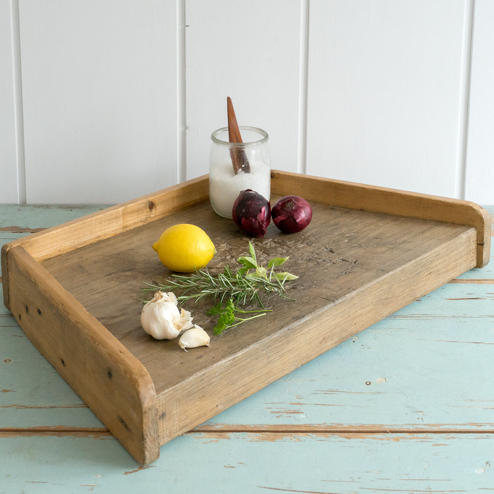 HEAVY RUSTIC HERB CHOPPING BOARD