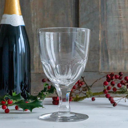 Large Heavy Georgian Glass Rummer