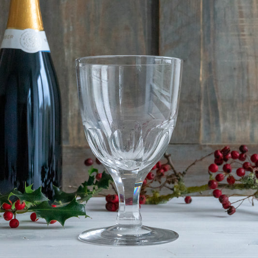 Large Heavy Georgian Glass Rummer