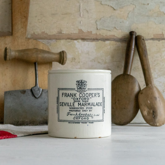 Large Ironstone Frank Cooper Marmalade Pot