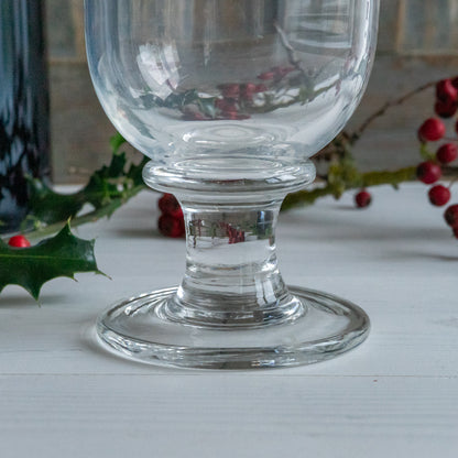 Large Plain Georgian Glass Rummer