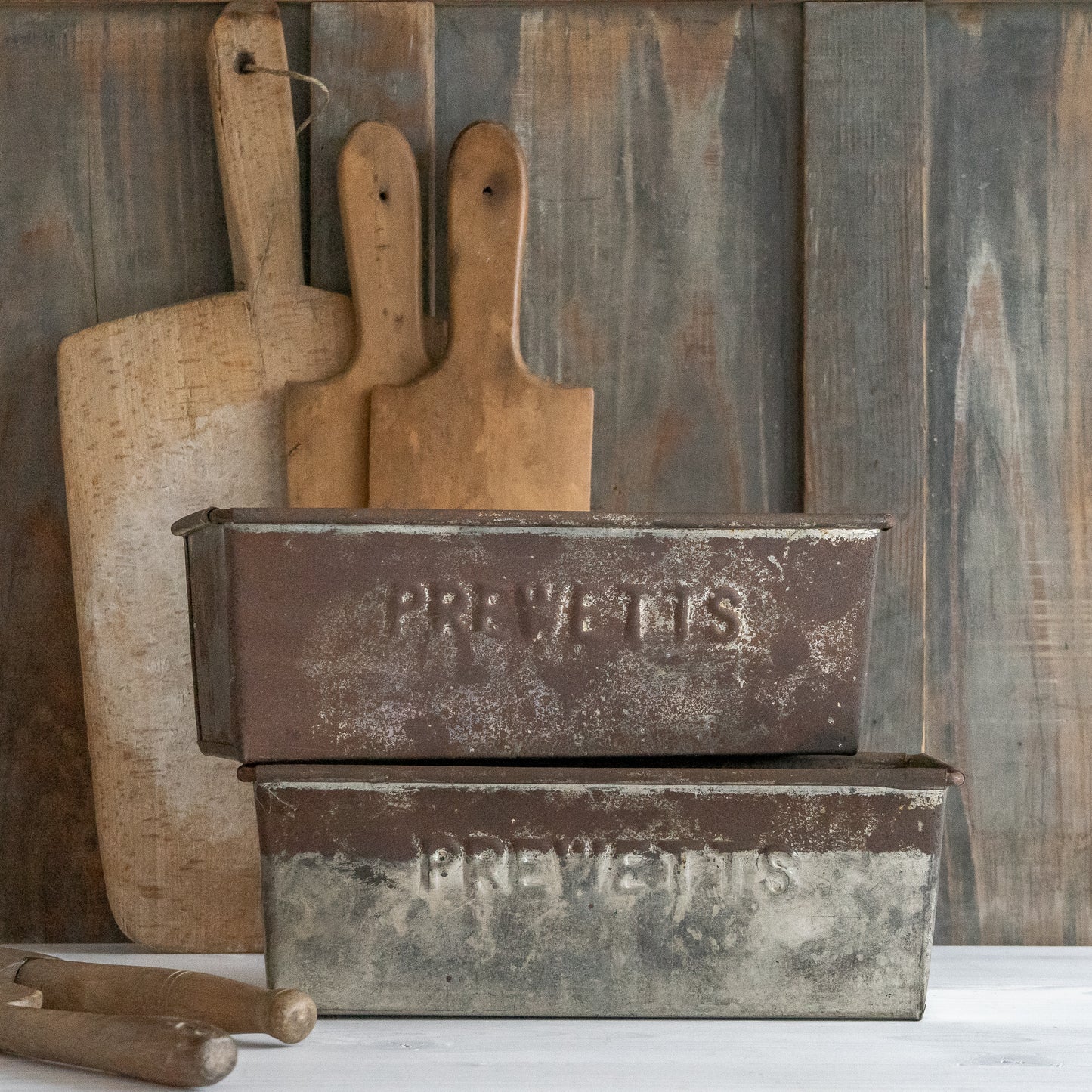 Large Rustic Prewetts Bread Tin