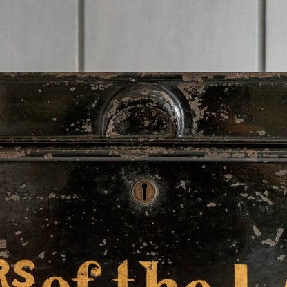 Large Vintage Deed Box