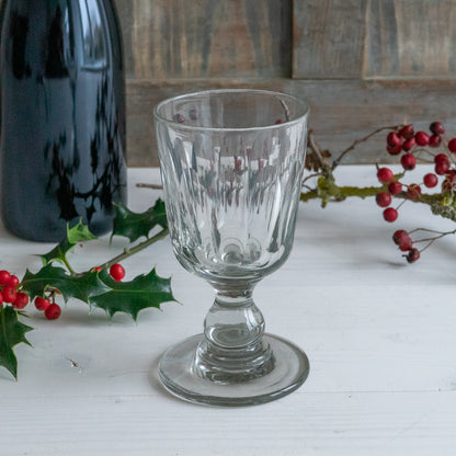 Large Vintage Glass Rummer