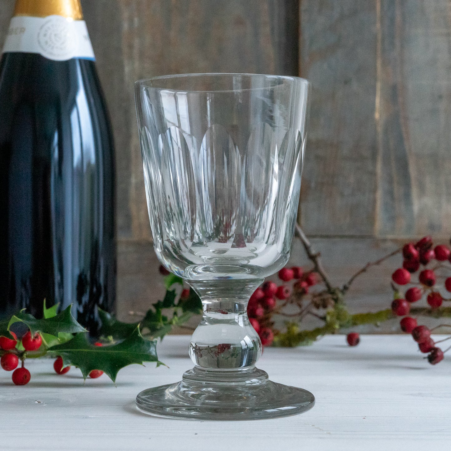 Large Vintage Glass Rummer