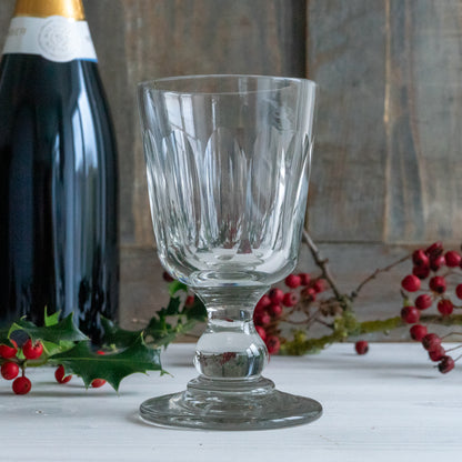 Large Vintage Glass Rummer