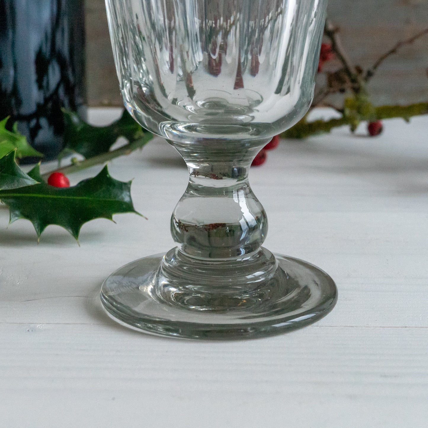 Large Vintage Glass Rummer