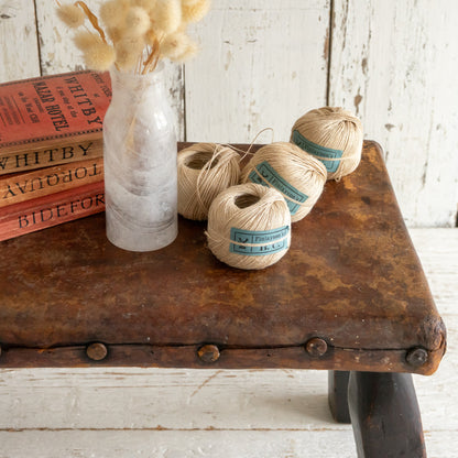 Leather Topped Stool