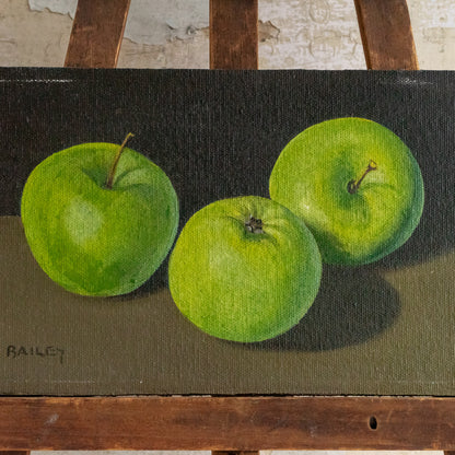 Little Oil Painting of Apples