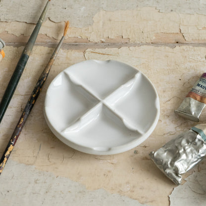 Little Round Ironstone Paint Palette