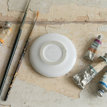 Little Round Ironstone Paint Palette